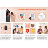 800W Space Heater with Humidifier