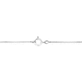 AGS Certified 14K White Gold 1/2 Cttw Diamond Pear 18" Pendant Necklace (H-I Color, VS2-SI1 Clarity)