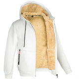 Lamb Fleece Thickened Sports Casual Thickened Hooded Jacket