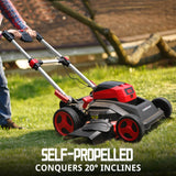 80V 26" Brushless Cordless Self-Propelled Lawn Mower w/ Battery & Charger PS76826
