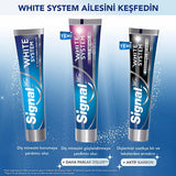 Signal White System Toothpaste for Strong Enamel 75 ml x 2