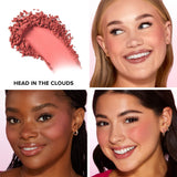 Too Faced Cloud Crush Blush | Buildable, Blendable, High Pigment Color, Vegan + Cruelty Free, 0.17 oz, Super Candy Clouds