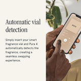 Pura 4 Smart Fragrance Diffuser - Adjustable Home Diffuser with LED Light & Automatic Vial Detection - Wi-Fi Device for Personalized Home Scenting Experience - 2025 Version