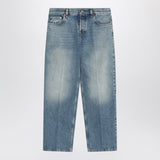 Gucci Straight Light Blue Jeans With Faded Effect Women