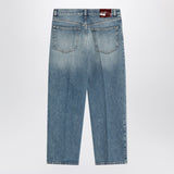 Gucci Straight Light Blue Jeans With Faded Effect Women