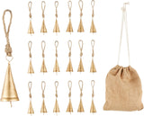 Deco 79 Rustic Metal Cowbell Decorative Bells, 4" x 3" x 29.01", Gold