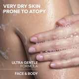 Uriage Xemose Gentle Cleansing Syndet 500ml - Soothing Cleansing Gel for Dry, Sensitive Skin - Fragrance-Free & Hypoallergenic