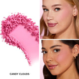 Too Faced Cloud Crush Blush | Buildable, Blendable, High Pigment Color, Vegan + Cruelty Free, 0.17 oz, Super Candy Clouds