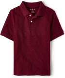 The Children's Place Boys' Uniform Short Sleeve Pique Polo