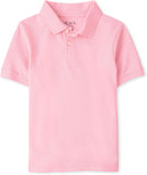 The Children's Place Boys' Uniform Short Sleeve Pique Polo