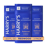 Harry's Extra-Strength Antiperspirant Deodorant, Sweat & Odor Control Antiperspirant for Men, Stone, 2.5 oz Pack of 3
