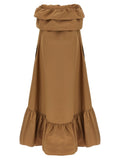 Saint Laurent Women Flounce Dress