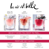 Lancôme La Vie Est Belle Eau de Parfum - Long Lasting Fragrance with Notes of Iris, Earthy Patchouli, Warm Vanilla & Spun Sugar - Floral & Sweet Women's Perfume