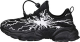 BRONAX Little/Big Boys Comfortable Graffiti Personality Tennis Shoes