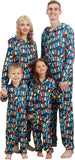 Adisputent Christmas Pajamas for Family Matching Cute Long Sleeve Couples Soft Sleepwear One Piece Funny Christmas Pjs Sets