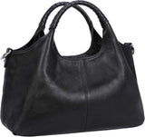 Iswee Genuine Leather Shoulder Bags Purses and Handbags for Women Satchel Designer Cross Body Hobo Medium Size Tote