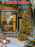 50FT 1000 LED Christmas Cluster Lights, Firecracker String Lights with Remote & 8 Modes & Timer, Waterproof Fairy Twinkle Light Plug in for Indoor Outdoor Party Garden Xmas Tree Decoration, Warm White