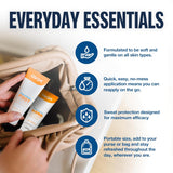 Carpe Sweat Absorbing Hand and Foot Lotion Bundle (3 Hand and 3 Foot Tubes), Stop Sweaty Hands and Sweaty, Smelly Feet, Dermatologist-Recommended