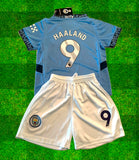 Erling Haaland Kids Soccer Jersey Manchester City Youth Toddler