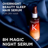 Kerastase Nutritive 8H Magic Night Serum - Overnight Treatment for Dry Hair, Enhances Shine, With Plant-Based Proteins