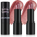 Jolilab Sparkling Lip Gloss, Long Lasting Waterproof Moisturizer Lip Balm Glitter Shimmer Metallic Lipstick, Diamond Shiny Bold Glow Goth Lipstick for Women Girls, Non-sticky (1, 07#)