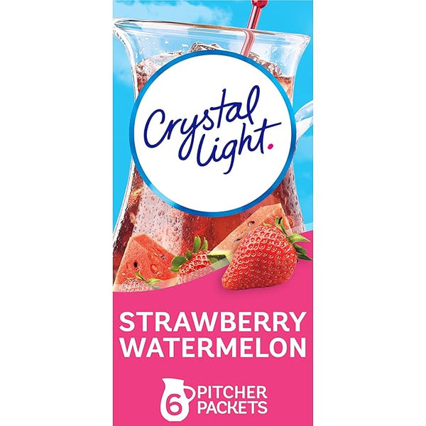 CRYSTAL LIGHT- STRAWBERRY WATERMELON