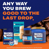 Maxwell House Original Roast Medium Roast K-Cup Coffee Pods, 10 ct Box