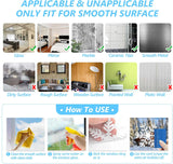 LUDILO 135Pcs Christmas Window Clings Snowflakes Window Decals Static Window Stickers for Christmas Decorations Windows Décor Ornaments Xmas Party Supplies Thanksgiving Party Décor