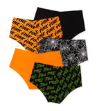 Victoria's Secret PINK Women's No Show Cheeky Underwear, Panties for Women, Halloween Pack, M
