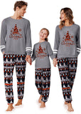Ekouaer Family Christmas Pajamas Matching Sets Long Sleeve Couple Pjs Holiday Sleepwear Soft Loungewear with Pockets