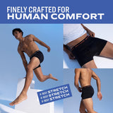 Pair of Thieves 4 Pack Mens Boxer Briefs - Soft, Stretchy, Moisture-Wicking Underwear for Men - All-Day Comfort and Support