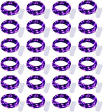 Brightown 12 Pack LED Fairy Lights Battery Operated String Lights - 7ft 20LED Waterproof Silver Wire Firefly Starry Moon Lights for DIY Crafts Wedding Table Centerpieces Party Bedroom Christmas