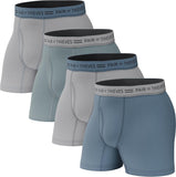 Pair of Thieves Men's Underwear Boxer Briefs - Soft Cotton Boxer Briefs for Men Pack - 4 Pack Tagless Mens Underwear