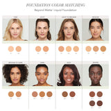 Jane Iredale Beyond Matte Liquid Foundation M12 - Mineral Liquid Makeup for Flawless Matte Finish
