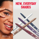 Revlon ColorStay Pencil Waterproof Eyeliner, Smudge-Proof, Eye Makeup with Built-In Sharpener, 202 Black Brown, 0.01 oz