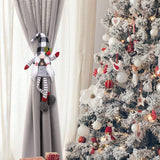 D-FantiX Christmas Curtain Tieback Buckle Set of 2, Mr and Mrs Gnome Curtain Tiebacks Holder Fastener Buckle Window Christmas Ornaments Decorations Home Décor 2025