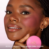 Too Faced Cloud Crush Blush | Buildable, Blendable, High Pigment Color, Vegan + Cruelty Free, 0.17 oz, Super Candy Clouds