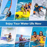 UNBREAKcable Floating Waterproof Phone Pouch 2 Pack, IPX8 Waterproof Phone Case Dry Bag Kayak/Beach/Cruise Travel Essentials, Water Proof Pouch for iPhone 17 16 15 Pro Max, Samsung S25 Ultra S24-7"