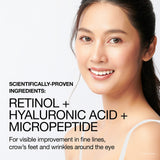 Neutrogena Rapid Wrinkle Repair Retinol Pro+ Night Cream Face Moisturizer, Anti-Aging Face Cream, 1.7 oz + Trial Size Hydro Boost Facial Cleanser, 0.5 fl. oz