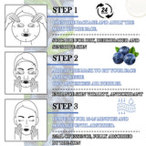 LZYLLS 24 Pcs Clay Face Mask with Brush,Hydrating Mud Face Mask Set,Deep Cleaning Oil Control Clay Facial Masks for Blackheads Remover,Mud Facial Masks Skincare Gift Set