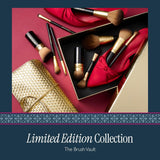 LAURA GELLER NEW YORK The Brush Vault - Ultimate Limited Edition Makeup Brush Collection - Includes Ten Must-Have Makeup Brushes for Mature Skin Makeup Application - 10 Count