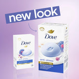 Dove Beauty Bar Gentle Cleanser Anti-Stress Cream Bar Moisturizes To Calm Skin Gentle Bar Soap Cleanser Made With 1/4 Moisturizing Cream 6 pack