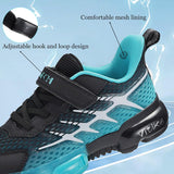 JMFCHI Kids Sneakers Boys Girls Tennis Running Shoes Outdoor Hiking Sneaker for Boys Athletic Breathable