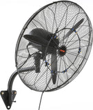 VEVOR Wall Mount Fan, 2 PCS 18 inch Waterproof, 3-speed High Velocity Max. 4000 CFM Industrial Wall Fan for Indoor, Commercial, Residential, Warehouse, Greenhouse, Workshop, Basement, Garage,Black