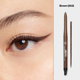 Revlon ColorStay Pencil Waterproof Eyeliner, Smudge-Proof, Eye Makeup with Built-In Sharpener, 202 Black Brown, 0.01 oz