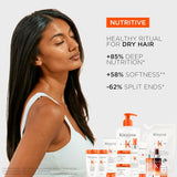 Kerastase Nutritive Masquintense Mask For Fine to Medium Dry Hair - Deeply Nourishes & Conditions, With Plant-Based Proteins & Niacinamide, 6.8 Fl Oz