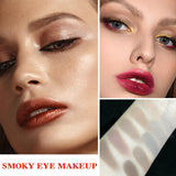 LZYLLS 12 Shades Nude Matte Eyeshadow Palette,Shimmer Naked Eyeshadow Palette,Eye Shadow Palette Natural Flash Waterproof Durable Smoked Professional Makeup Palette With Brush(Matte)