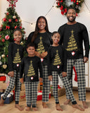 Rnxrbb 2025 Christmas Pajamas Family Matching Sets Christmas Pjs Xmas Sleepwear for Women Men Couples Adult Kids