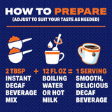 Maxwell House Instant Cafe-Style Beverage Mix, Decaf and Sugar Free, Easy to Prepare, 1 Canister, for Quick Morning Coffee or Afternoon Treat, French Vanilla Cafe, Kosher Dairy, 4.3 oz