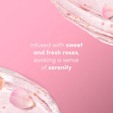 Dove Himalayan Salt & Rose Oil Body Scrub Exfoliates and Deeply Nourishes for Smooth, Radiant Skin 15 oz